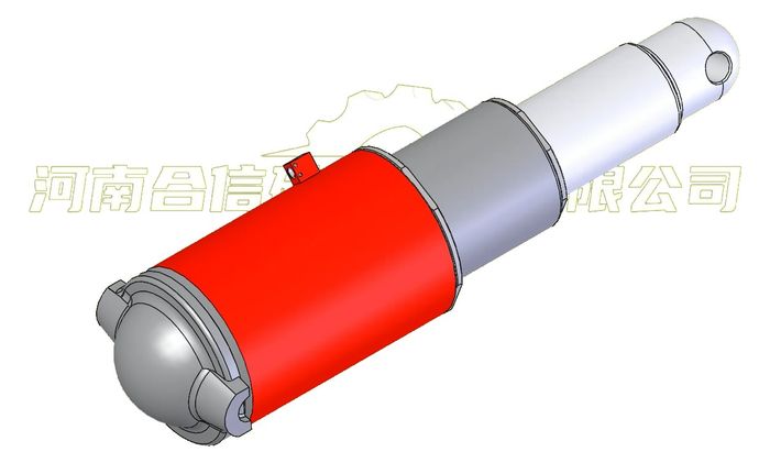 液压支架单伸缩立柱